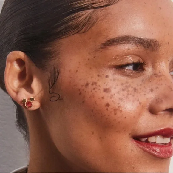 Disney | Kendra Scott Gold Mickey Mouse Stud Earrings - Picture 3 of 6